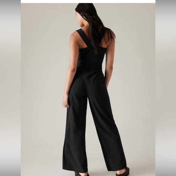 Athleta Savannah Jumpsuit // Black - Picture 4 of 16
